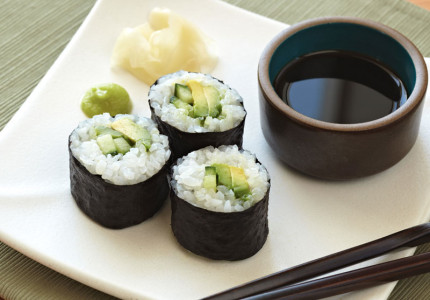 Cucumber-Avocado-Sushi-Rolls