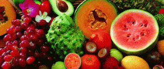 фрукты в вегетарианстве