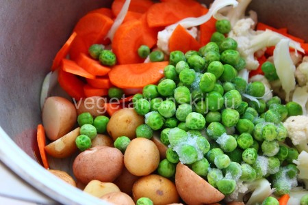 овощи для вегетарианского плова